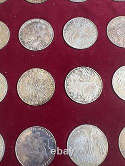 (24) Uncirculated, 1972 Munich Olympic Silver Coin Set