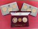 3 3 Coin 1983-4 Gold & Silver Olympic Coin Sets, With First $10 Gold W Mint Mark