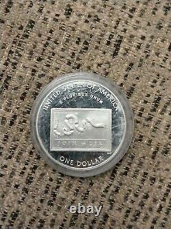 3 Commemorative Uncirculated Silver Dollar's