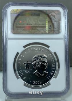 3pc Set 2010 Vancouver Canada Olympics 1oz Silver Coin Collection NGC