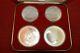 (#4090) 1974 Canada Olympic Series Ii Silver Coin Set (2) Each $5 & $10 Coins