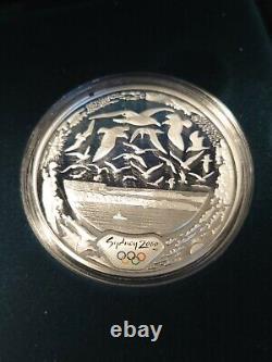 AUSTRALIA 2000 3 coins $5 Sydney Olympic 999 silver coin collection