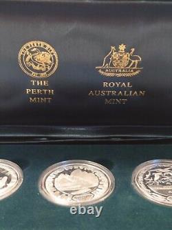 AUSTRALIA 2000 3 coins $5 Sydney Olympic 999 silver coin collection