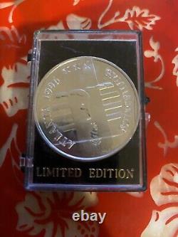 Atlanta 1996 Olympics Commemorative Pure Silver Dollar Coin Gymnastics