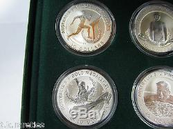 Australia 1994 1996 Complete set of 6 coins in the Olympic Heritage series