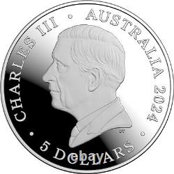 Australian Olympic Team 2024 $5 1oz Fine Silver Domed Coin? FREE EXPRESS