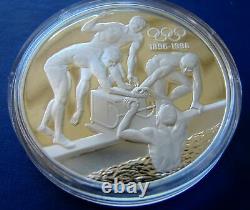 Australian Olympics 1993 $20 STERLING SILVER PROOF 2 coin set. Low Mintage