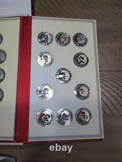 BeiJing 2008 Olympic Mascot 38 Medal Silver Coin Collectors Set. WithCert & Bag