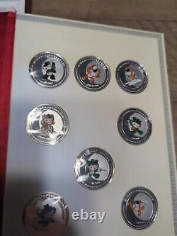 BeiJing 2008 Olympic Mascot 38 Medal Silver Coin Collectors Set. WithCert & Bag