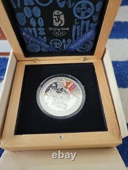 Beijing 08' Summer Olympic Silver Coins Complete Set Silver. 999 (4) 1oz Coins