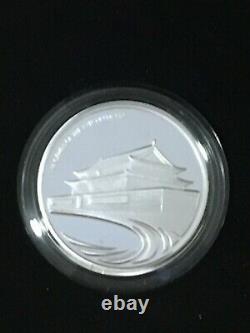 Beijing 2008 Olympic Commemorative Medallion Gold & Silver Plated Set
