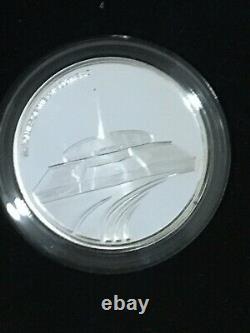 Beijing 2008 Olympic Commemorative Medallion Gold & Silver Plated Set