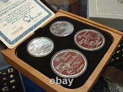 CANADA 1976 SILVER OLYMPIC PROOF SET No V