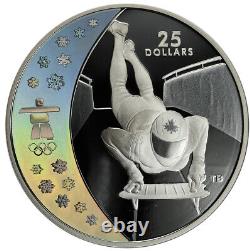 CANADA $25 2007-2009 15-Coin Sterling Silver Hologram Set'Vancouver Olympic