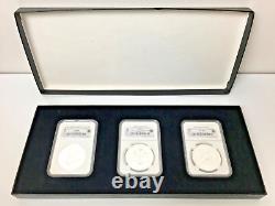 CANADA uncirculated 3 silver coins 2010 VANCOUVER OLYMPICS COIN SET