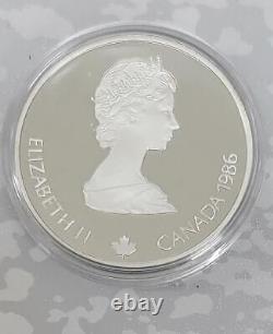 Calgary Olympics 1988 Canada 10 coin Silver Proof set