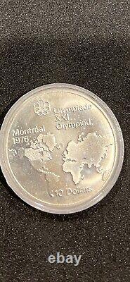 Canada 1974 10 dollar Olympic map, Error Mule, Rare Mtg 320 Coins