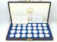 Canada 1976 Montreal Olympics 28 Pcs Sterling Silver Coin Set 1020 G 29.68 Oz Tr