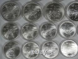 Canada 1976 Olympics Silver 28 Coin Set 30 Oz Of Silver