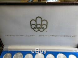 Canada 1976 Sterling Silver Olympic Coin Set