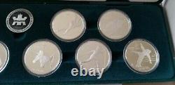 Canada 1988 Calgary Winter Olympic PROOF Silver Coin Set 10 Coins