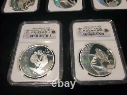 Canada Vancouver 2010 Winter Olympics $25 Silver Coins NGC PF69 Ultra Cameo