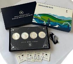 Canada Vancouver Winter Olympics 2010 $25 Silver Proof Hologram 12 Coins Set