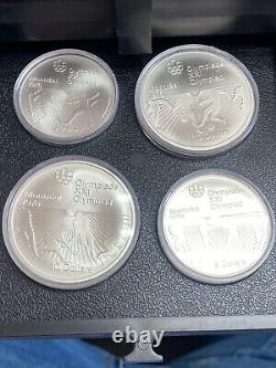 Canadian 1976 Olympic Silver Coin set of 28.30 ounces of silver