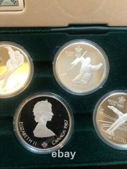 Canadian $20 Calgary Olympic Winter Games Silver 10-Coin Set