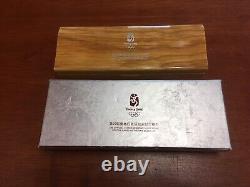 China 2008 Beijing Olympics Series I Silver Coin 4-pc Set With Box No Cert