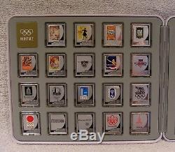 Colorized Art & Design of Olympic Games. 999 Fine Silver Ingots Collection