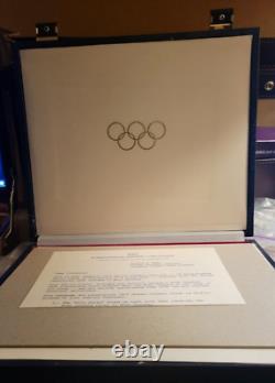 Complete 1972 Munich Olympic coin set 24 Uncirculated Silver Coins in 6 series