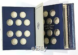 Franklin Mint SILVER Official History of the Olympic Games Partial 20 Coin Set n