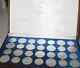 Full Set 1976 Canadian Montreal Olympic 28 Sterling Silver Coin & Original Box#2