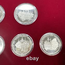 GEM BU PROOF 1980 USSR Moscow Olympics Proof Silver 28 Coin Set 20.24oz ASW