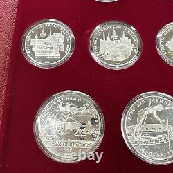 GEM BU PROOF 1980 USSR Moscow Olympics Proof Silver 28 Coin Set 20.24oz ASW