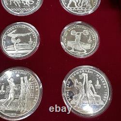 GEM BU PROOF 1980 USSR Moscow Olympics Proof Silver 28 Coin Set 20.24oz ASW