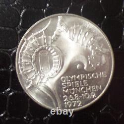 Germany 1972 German 10 Mark (Silver Coin F) of 20th Summer Olympics Munich