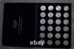 Germany Olympics Coin Set Munich 24 Silver Coins B71 Cver6