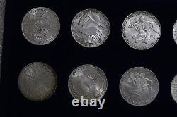 Germany Olympics Coin Set Munich 24 Silver Coins B71 Cver6