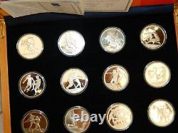 Greece, 2004, 10 Euro Coin, Silver, Proof, Athens Olympic Games, Set of 12