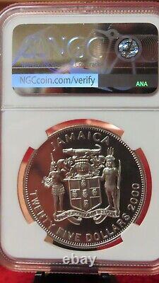 Jamaica Silver Coin Hurdlers Sydney Olympics NGC PF68 Ultra Cameo