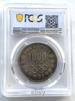 Japan 1964 Olympic Games 1000 Yen PCGS MS67 Silver Coin, BU(1221)