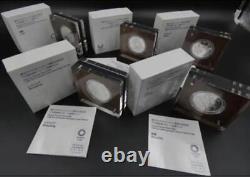 Japan 2020 Olympic & Paralympic Tokyo 1000 Yen Silver Proof 12 Coins Complete