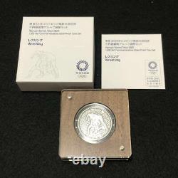 Japan 2020 Olympic Tokyo 1000 Yen Silver WRESTLING Proof coin NEW Limited