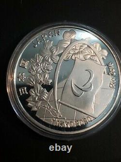 Japan Tokyo 2020 Olympic and Paralympic Games Silver Plated Coin