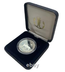 Kazakhstan Silver Coins 4 Rare Balkhash Tiger & Olympic Games Certified Proofs