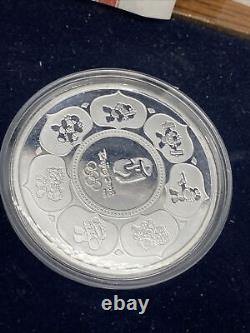 LIMITED EDITION 2008 Beijing Olympics commemorative Mascot 5 Coins 999 Silver