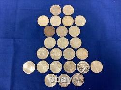 LOT (25) 1972 Germany 10 Deutsche Mark. 625 SILVER Coins Munich Olympic Games