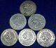 Lot Of 6 Aztec Coins 1968 Mexico Xix Olympics Games 25 Pesos Silver Ball Player
